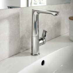 Ideal Standard Connect Air - Mitigeur de lavabo Slim avec tuyau d’écoulement pivotant, chrome A7023AA