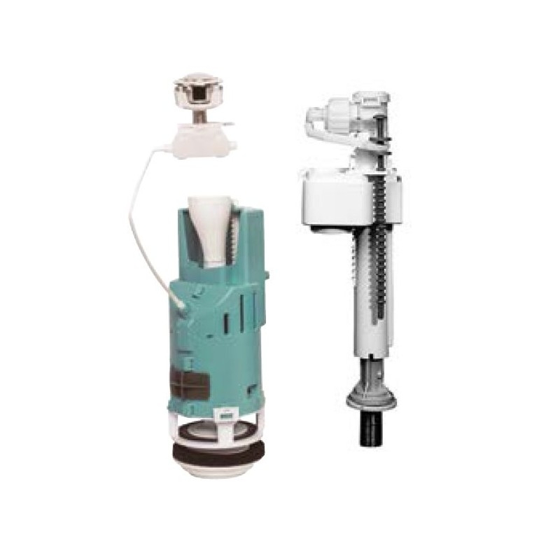 Double Flushing Interne Mech. avec Câble, double rinçage