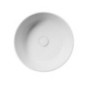 KUBE Lave-vaisselle en céramique, dia 45cm, blanc mat