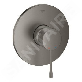 Grohe Essence - Mitigeur de douche à encastrer, Hard Graphite brossé 24057AL1