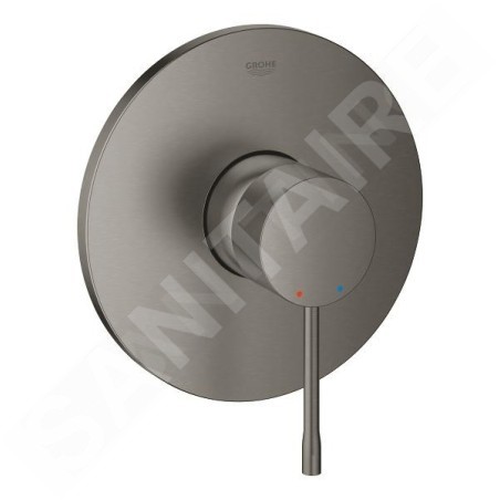Grohe Essence - Mitigeur de douche à encastrer, Hard Graphite brossé 24057AL1