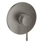 Grohe Essence - Mitigeur de douche à encastrer, Hard Graphite brossé 24057AL1