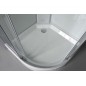 Plateau douche AIGO 900x900 mm, accessoires, siphon, porte douche et douche, composant 1/4