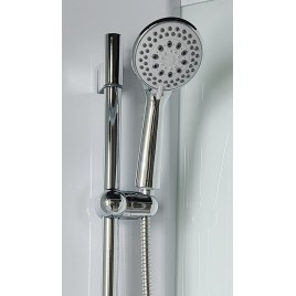 Plateau douche AIGO 900x900 mm, accessoires, siphon, porte douche et douche, composant 1/4