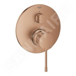 Grohe Essence - Mitigeur à encastrer pour 3 sorties, Warm Sunset brossé 24092DL1