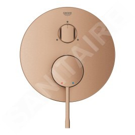 Grohe Essence - Mitigeur à encastrer pour 3 sorties, Warm Sunset brossé 24092DL1
