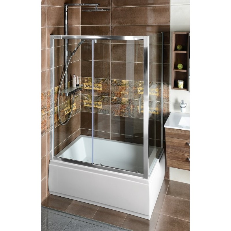 DEEP Écran rectangulaire 1500x750mm L/R variante,transparent