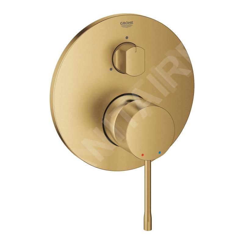 Grohe Essence - Mitigeur encastré pour 3 appareils, Cool Sunrise brossé 24092GN1