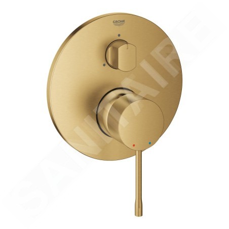 Grohe Essence - Mitigeur encastré pour 3 appareils, Cool Sunrise brossé 24092GN1
