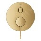 Grohe Essence - Mitigeur encastré pour 3 appareils, Cool Sunrise brossé 24092GN1