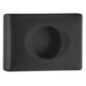 Distributeur de sacs sanitaires COLORED, 13,5x9,5x3,2cm, ABS, mat noir