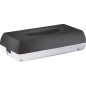 COLORED Distributeur de serviettes de papier 27x13x7cm, ABS, tapis noir