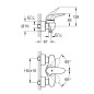 Grohe Eurostyle - Mitigeur de douche, chrome 23722003