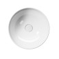 PURA comptoir lavabo céramique, dia 40cm, blanc ExtraGlaze PURA comptoir lavabo céramique, dia 40cm, blanc ExtraGlaze