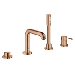 Grohe Essence - Combiné quatre trous pour plage de baignoire, Warm Sunset 19578DA1