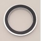 Plaquette de base sous le robinet de mélangeur de lavabo, chrome