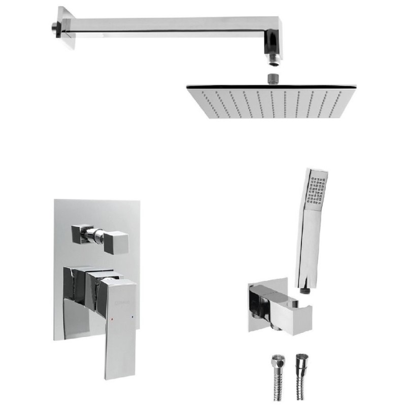LATUS douche cachée avec levier, 2 prises, chrome LATUS douche cachée avec levier, 2 prises, chrome