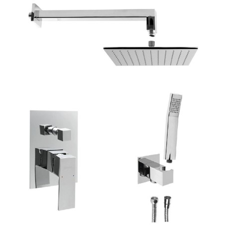 LATUS douche cachée avec levier, 2 prises, chrome
