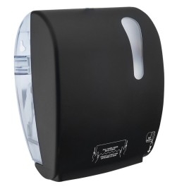 COLORED distributeur de serviettes en rouleau, Autocut, 32x40,5x22,4cm, ABS, tapis noir
