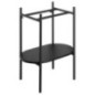 PUNO piédestal sous l'évier 400x820x360mm, noir