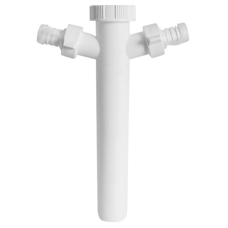 Machine à laver de cuisine 6/4", 2x machine à laver, DN40, blanc