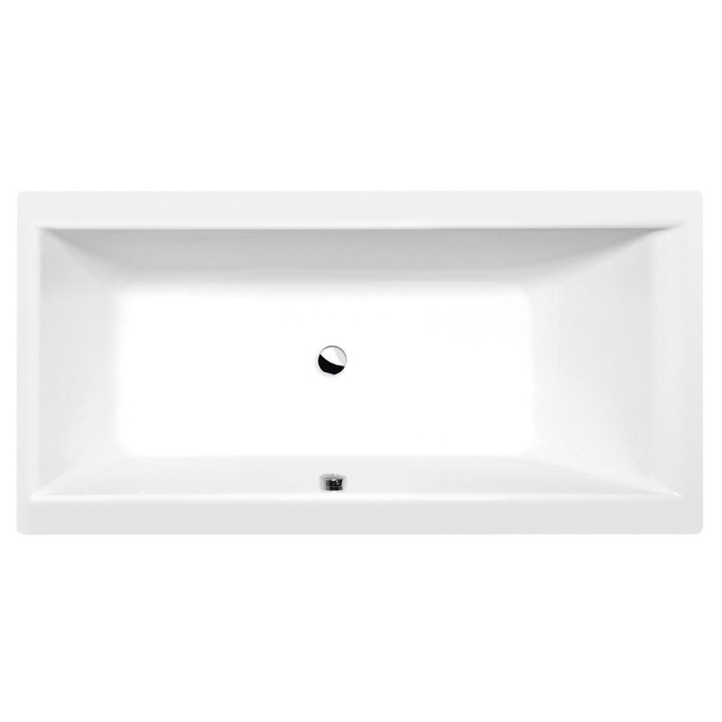 CLEO Bain rectangulaire 150x75x48cm, Matelas blanc CLEO Bain rectangulaire 150x75x48cm, Matelas blanc