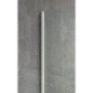 VARIO CHROME Fermeture de douche à pied, verre clair, 700 mm