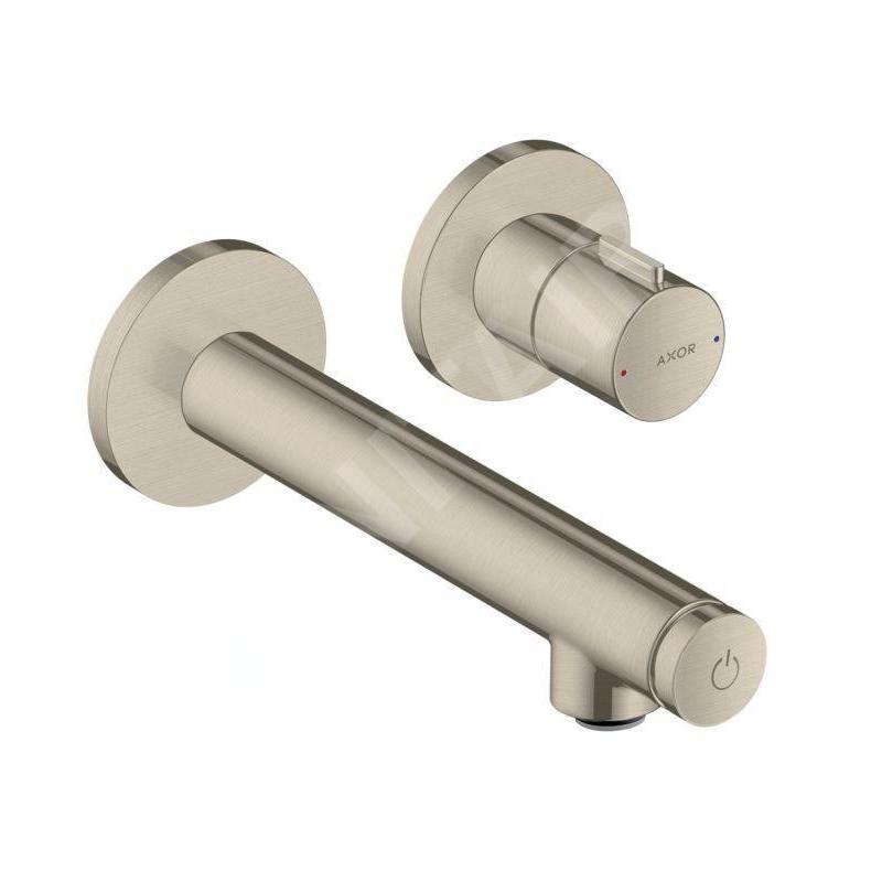 Axor Uno - Mitigeur de lavabo encastré Select 165, nickel brossé 45112820