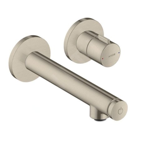 Axor Uno - Mitigeur de lavabo encastré Select 165, nickel brossé 45112820