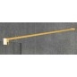 VARIO GOLD Panneau en verre de douche de 1 pièce, verre fumé, 800 mm