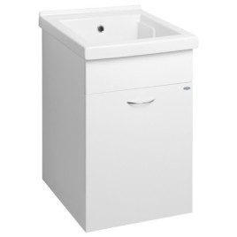 Céramique Utilitaire Couvercle avec Cabinet 45x50 cm, Trap inclus