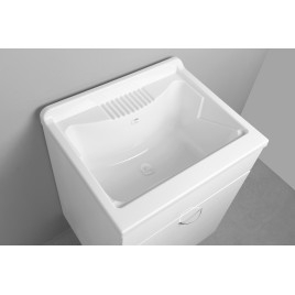 Couvercle en plastique avec Cabinet 60x50 cm, Trap inclus