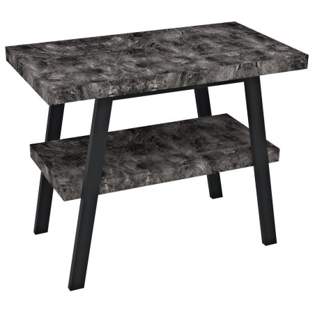 Table de lavabo TWIGA 90x72x50 cm, noir mat/pied