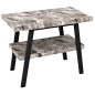 Table de lavabo TWIGA 100x72x50 cm, noir mat/grande pierre Table de lavabo TWIGA 100x72x50 cm, noir mat/grande pierre