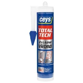 TOTAL TECH EXPRESS, Adhésif et scellant, 290ml, transparent