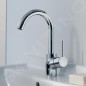 Hansgrohe Talis S - Mitigeur de lavabo avec vidage et tuyau d’écoulement orientable, chrome 32070000