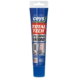TOTAL TECH EXPRESS, Adhésif et scellant, 125ml, blanc