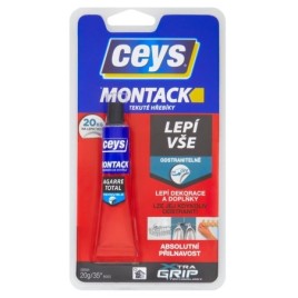MONTACK ADHESIVE REMOVABLE, Adhesive, 20g