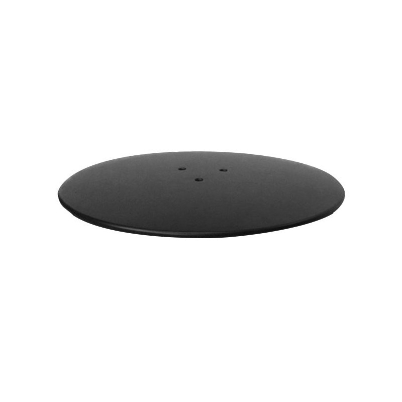Couvercle Siphon, 120mm, ABS/acier inoxydable, mat noir