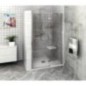 FORTIS Porte de douche Alcove 1300 mm, verre clair/droit FORTIS Porte de douche Alcove 1300 mm, verre clair/droit