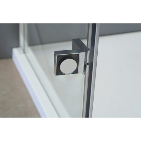 FORTIS Porte de douche Alcove 1400 mm, verre clair/droit