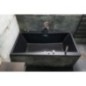 QUEST Bain rectangulaire 180x100x49cm, Noir Matt QUEST Bain rectangulaire 180x100x49cm, Noir Matt