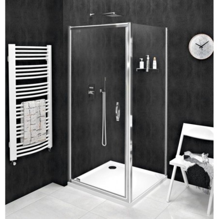 SIGMA Portes pivotantes rectangulaires SIMPLY 900x1000mm L/R variante, verre clair
