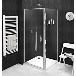 SIGMA Portes pivotantes carrées SIMPLY 900x900mm L/R variante, verre clair