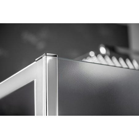 SIGMA Portes pivotantes rectangulaires d'écran 800x700mm L/R variante, verre brique