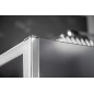 SIGMA Portes pivotantes rectangulaires d'écran 800x900mm L/R variante, verre brique SIGMA Portes pivotantes rectangulaires d'écran 800x900mm L/R variante, verre brique