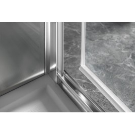 SIGMA Portes pivotantes rectangulaires d'écran 800x900mm L/R variante, verre brique
