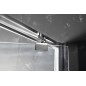 SIGMA Portes pivotantes rectangulaires d'écran 800x900mm L/R variante, verre brique SIGMA Portes pivotantes rectangulaires d'écran 800x900mm L/R variante, verre brique