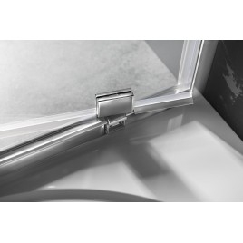 SIGMA Portes pivotantes rectangulaires d'écran 900x700mm L/R variante, verre brique