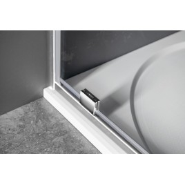 SIGMA Portes pivotantes rectangulaires d'écran 900x700mm L/R variante, verre brique